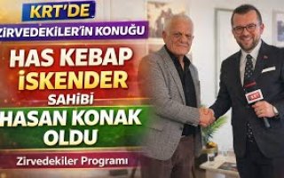 KRT’DE ZİRVEDEKİLER’E BURSA DAMGASI: HAS KEBAP İSKENDER SAHİBİ HASAN KONAK OLDU!