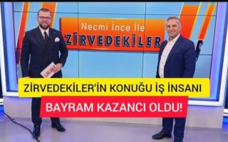 Zirvedekiler’in Bu Haftaki Konuğu İş İnsanı Bayram Kazancı Oldu